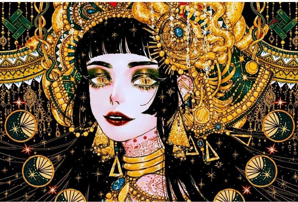 暗黑系插画