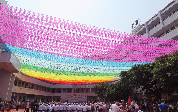 泉州剑影武术馆三十周年庆 文武兼修举办“养心观德文化艺术展”