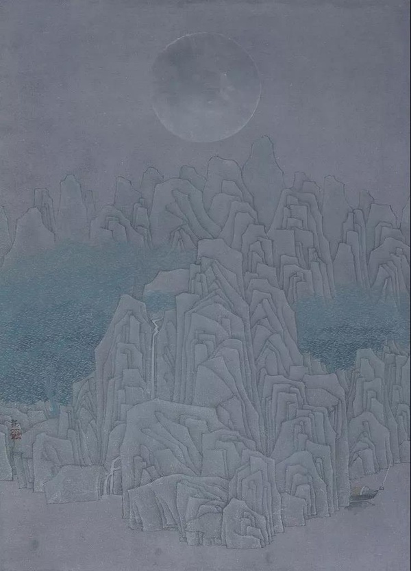 ▲《春和景明》45×33cm