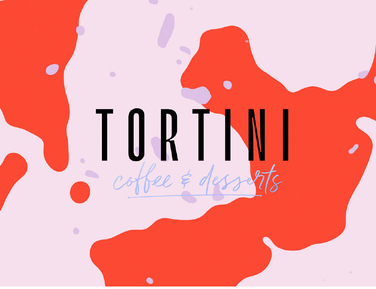 TORTINI咖啡甜品店logo设计及品牌VI設計视觉