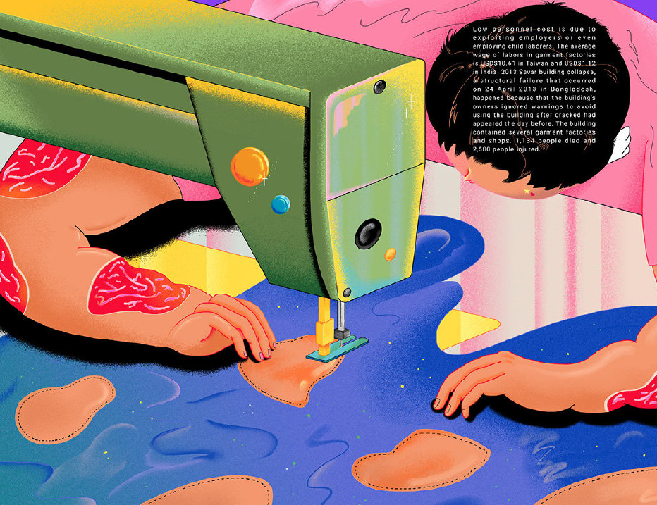 Trendy Zine a zine about FastFashion