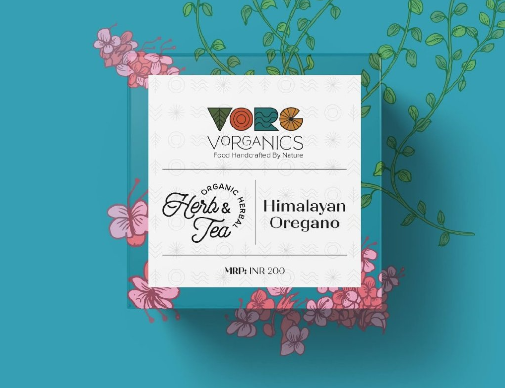 VOrganics香草和茶包装设计
