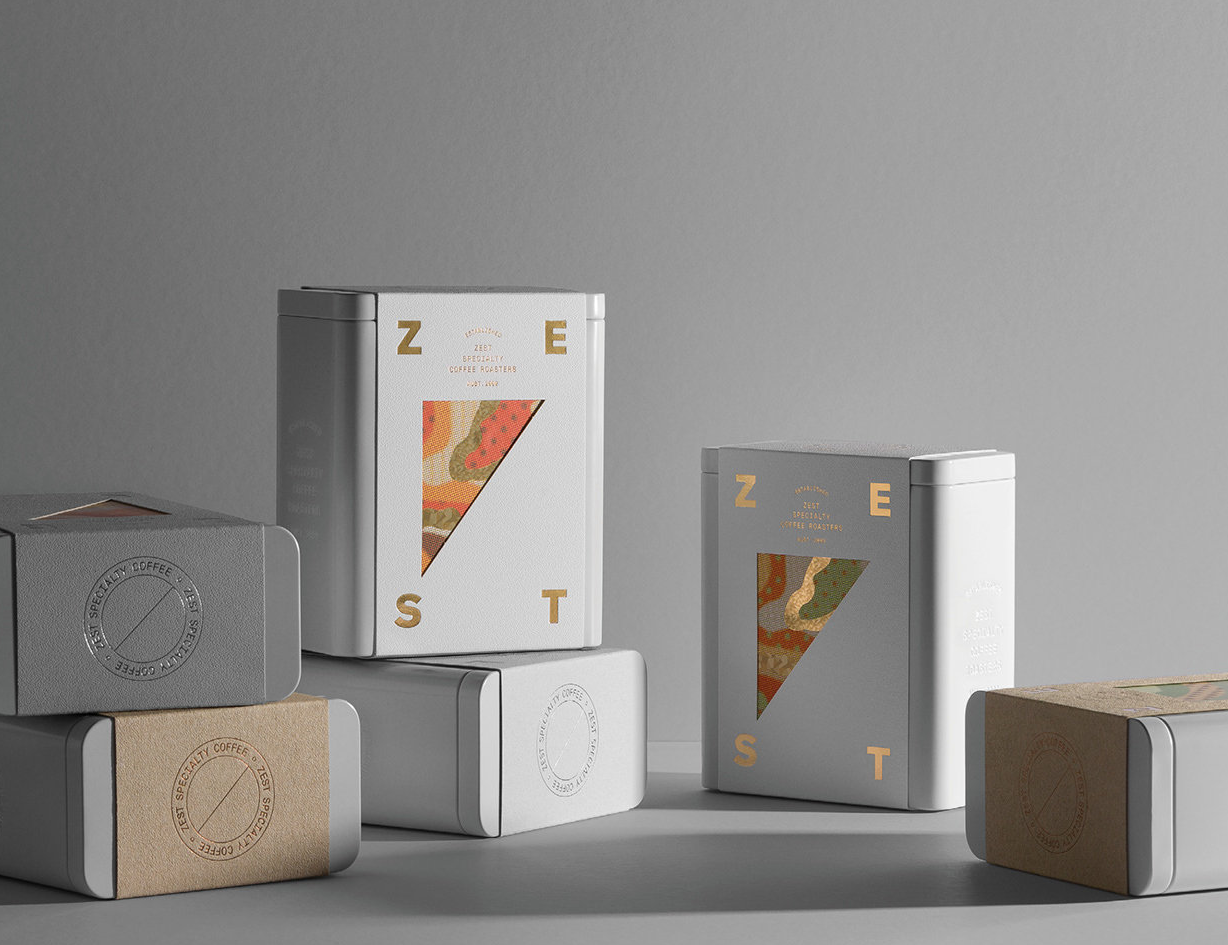 ZEST coffee咖啡包装设计