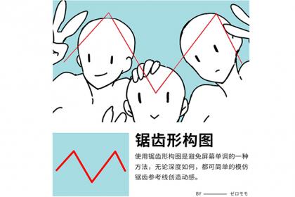 构建绘制多个人物插画构图