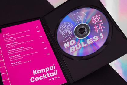 Kanpai 酒吧俱乐部logo设计及vi设计视觉欣赏