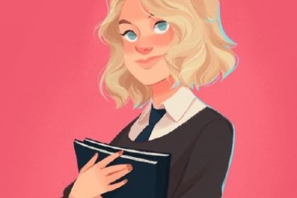 插画师lovindrawin个性好看的女生插画设计作品