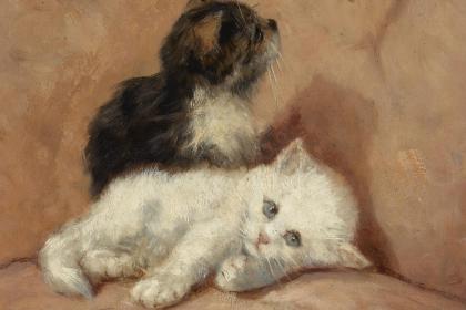 荷兰画家Henriëtte Ronner-Knip 作品