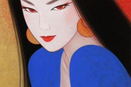 鶴田一郎​​​​的美人画