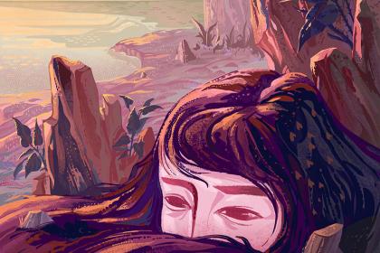 来自插画师 Alyssa Winans 绘画作品