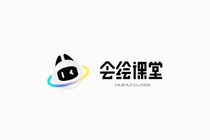 会绘课堂教育logo设计及品牌形象VI设计-Moz Design 