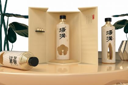 岁寒三友主题白酒包装设计