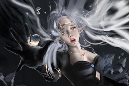 鬼刀-精灵女孩
